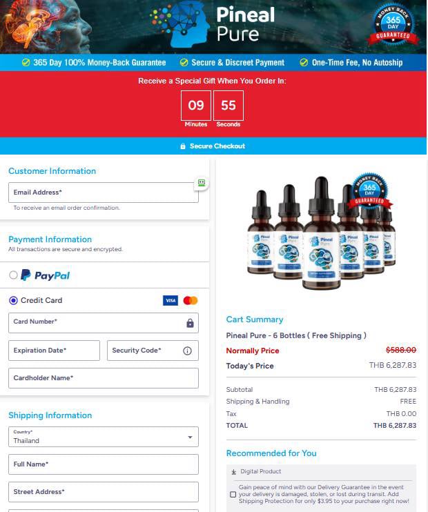 Pineal Pure - Secure checkout